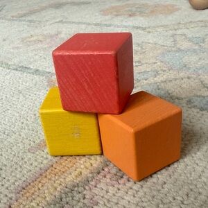 Vibrant Wooden Block Set for Kids